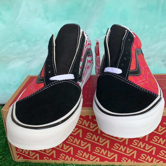 VANS OLD SKOOL TWIST WRAP CHECKER BLACK/CABARET MN - Picture 8 of 16